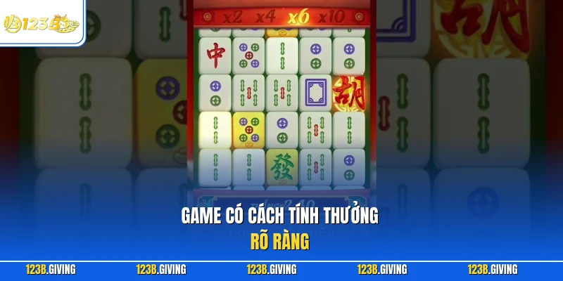 Game có cách tính thưởng rõ ràng