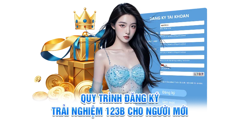 Quy trình đăng ký và trải nghiệm 123B cho người mới